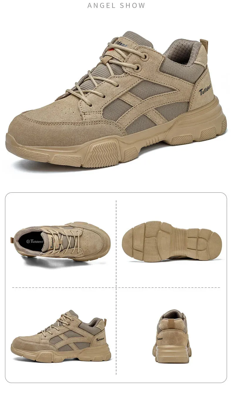 2024 NEW Men's Safety Sneakers with Steel Toe Cap