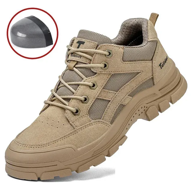 2024 NEW Men's Safety Sneakers with Steel Toe Cap