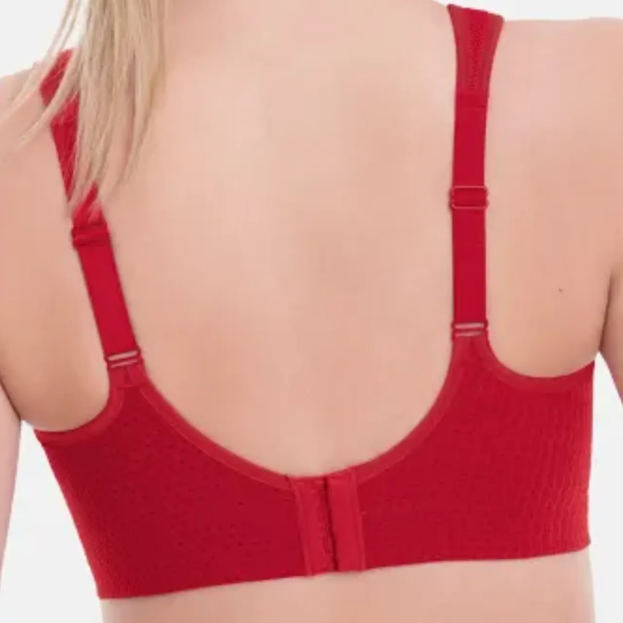 Air Control Sports Bra in Lipstick