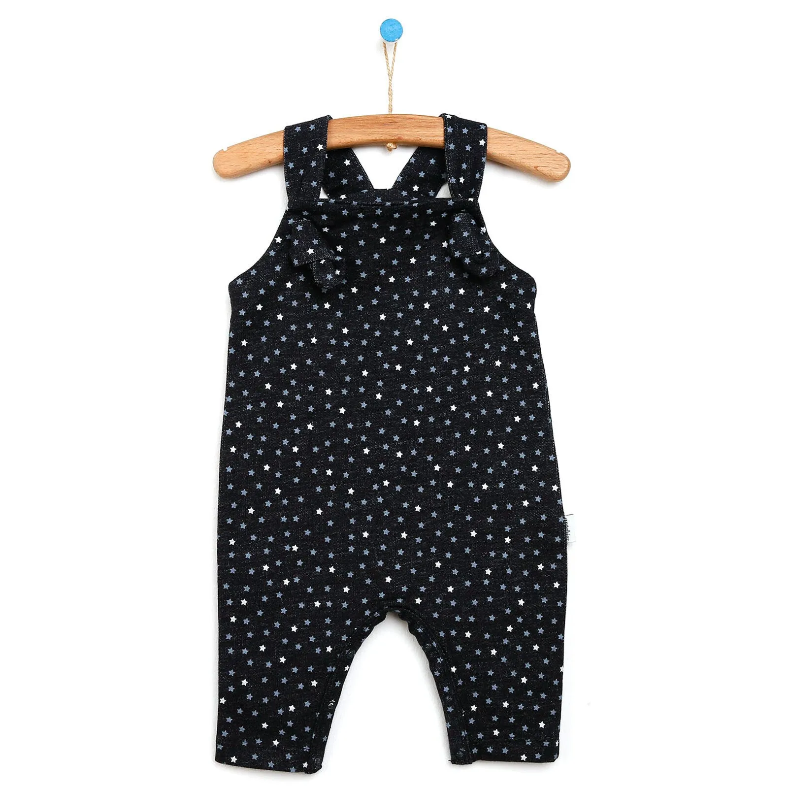 Antebies Newborn Sky Organic Overalls - Navy Blue