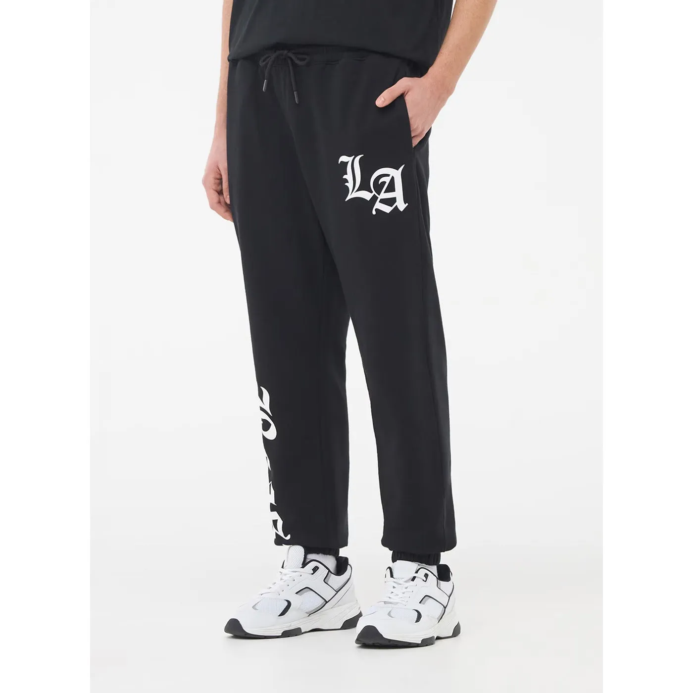 Black Jogging Gothic Trousers