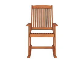 Brown Outdoor Rocking Chair