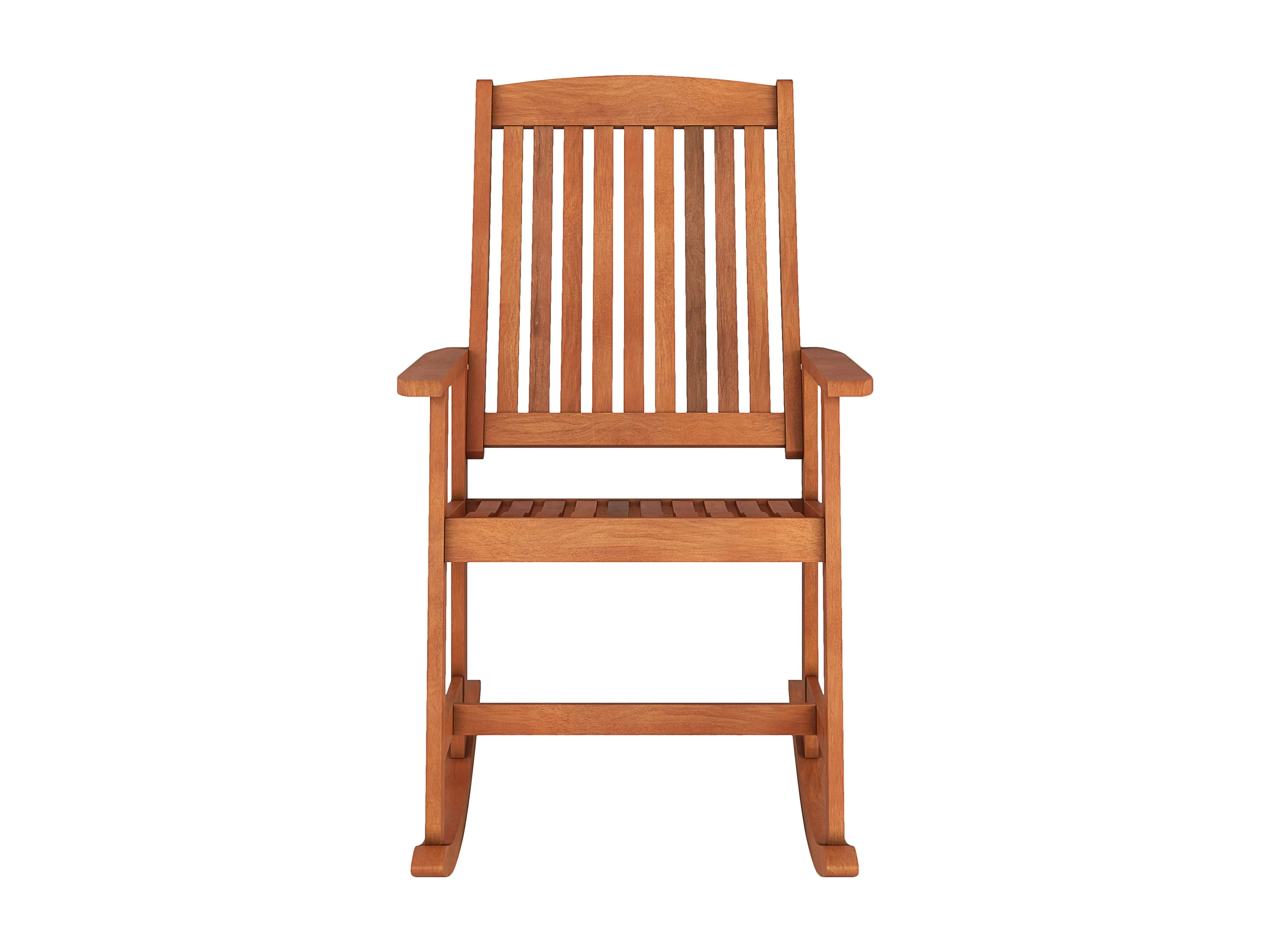 Brown Outdoor Rocking Chair