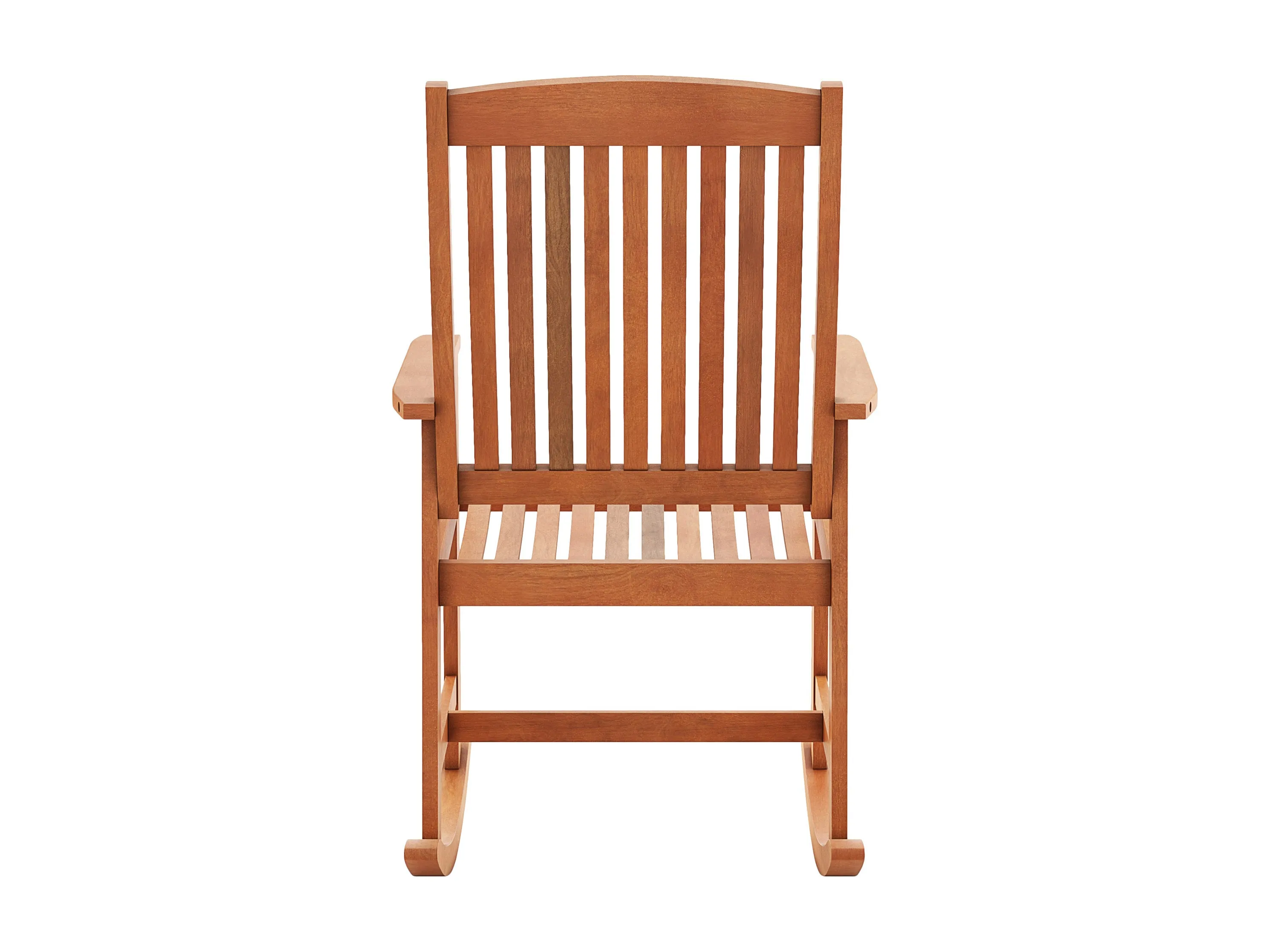 Brown Outdoor Rocking Chair