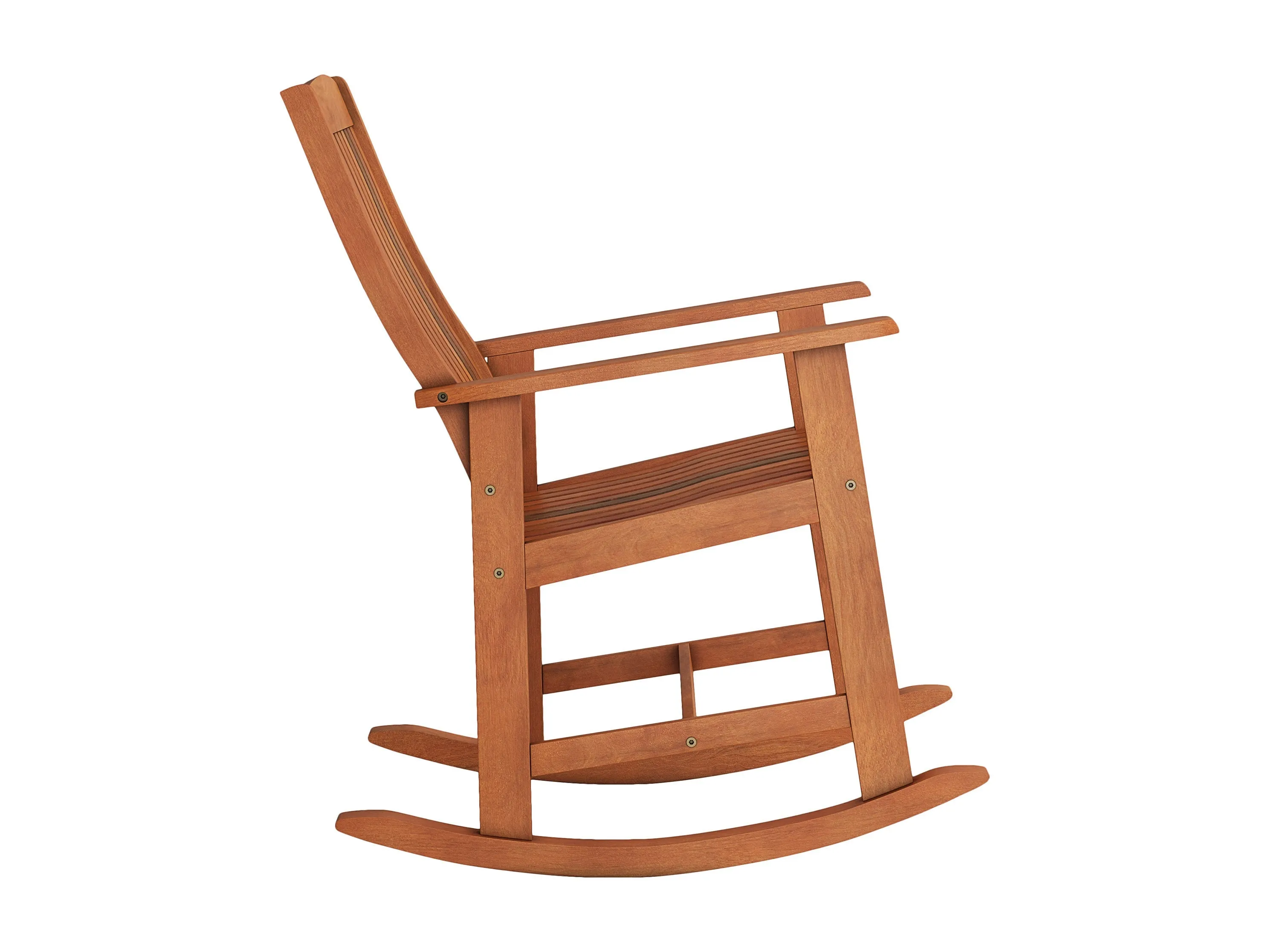 Brown Outdoor Rocking Chair