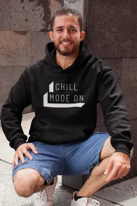 Chill Mode Premium Non Zipper Black Hoodie