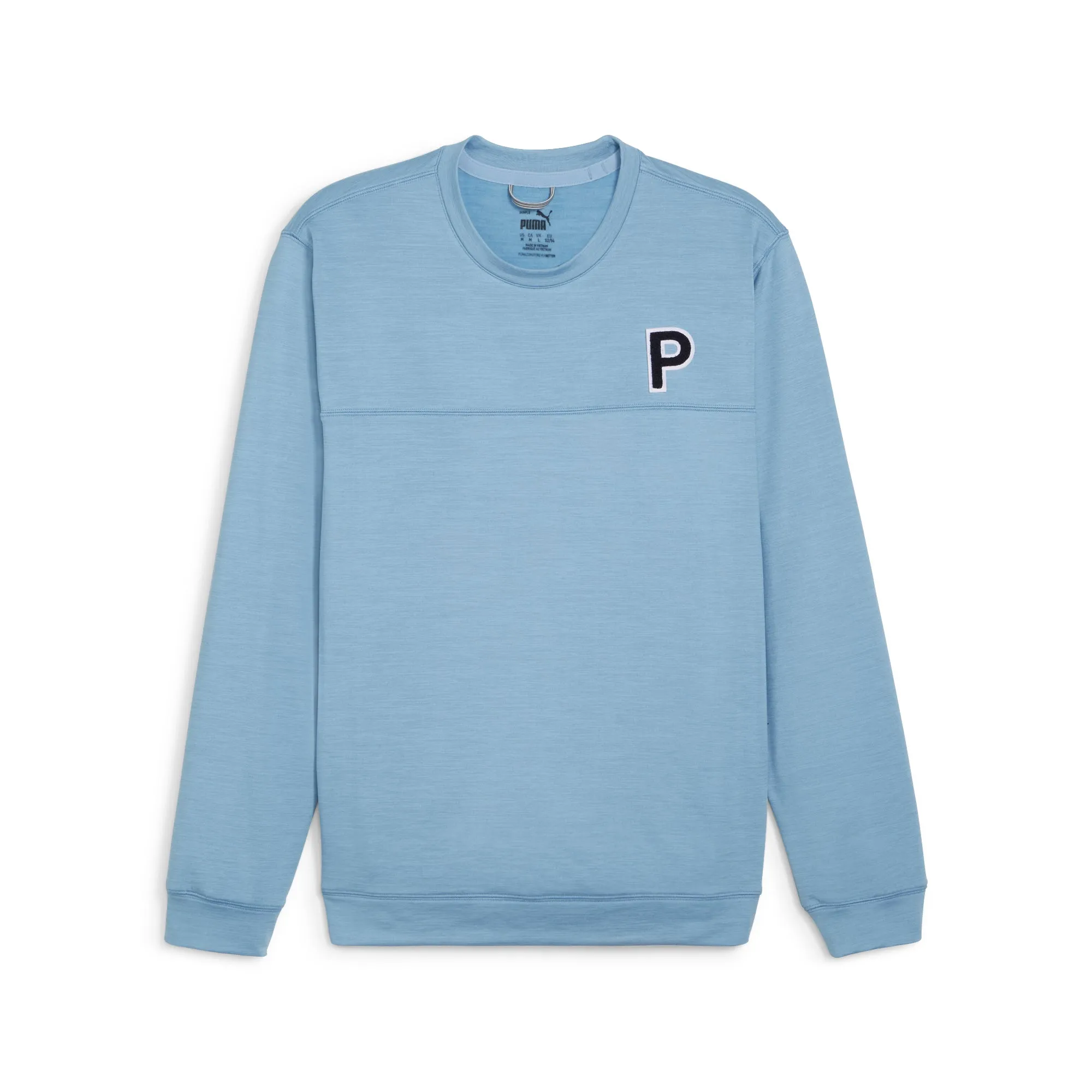 CLOUDSPUN Patch Crewneck Golf Sweater