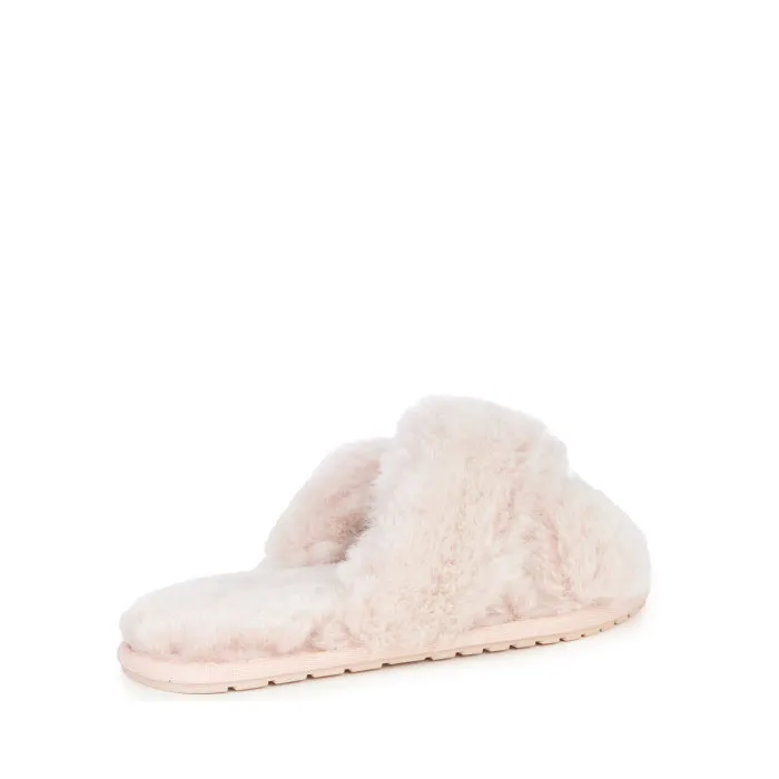 EMU Women's Mayberry Frost Musk Pink Luxurious Sheepskin Scuff Slipper