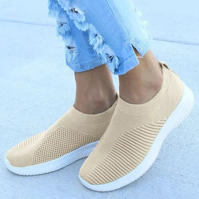 Flat Knitted Comfortable Shoes