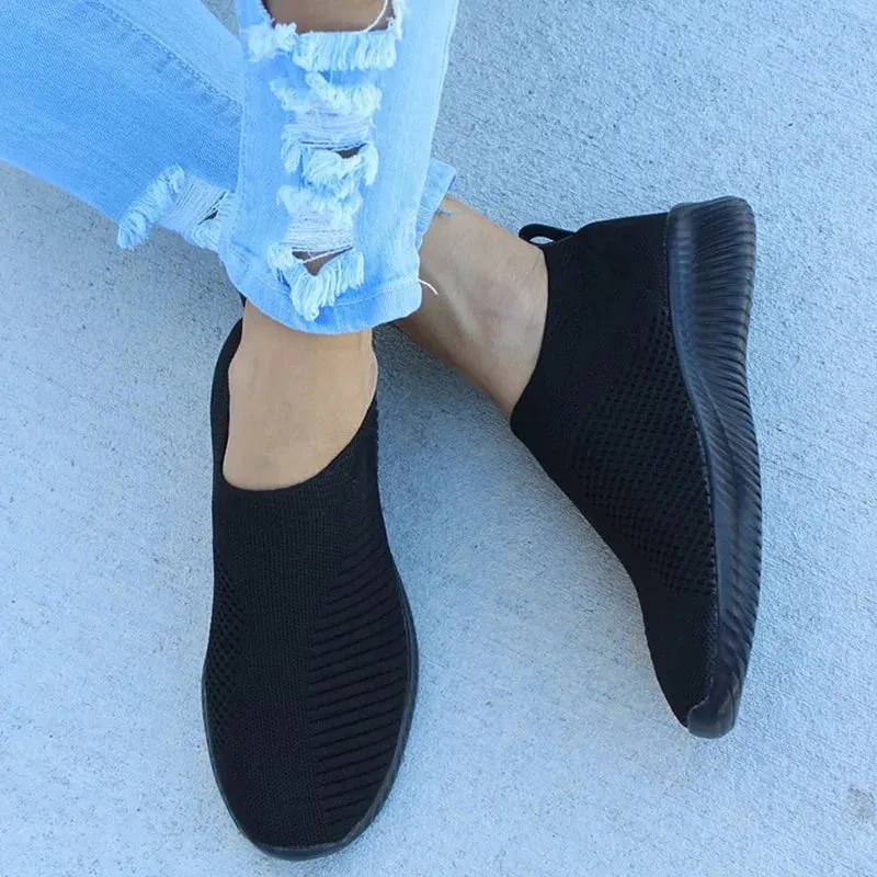 Flat Knitted Comfortable Shoes