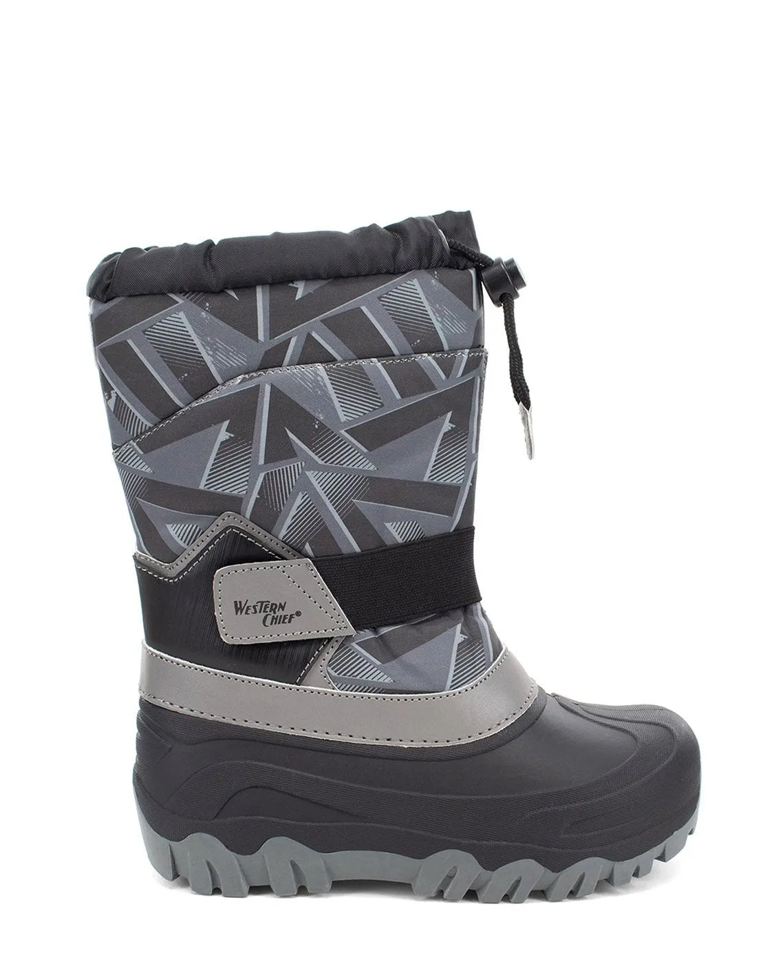 Kids Blizzard Youth Cold Weather Boot - Charcoal