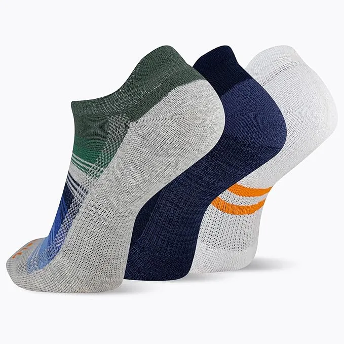 Merrell Women's 3 Pair Pack-Repreve Mesh Recycled Everyday Socks