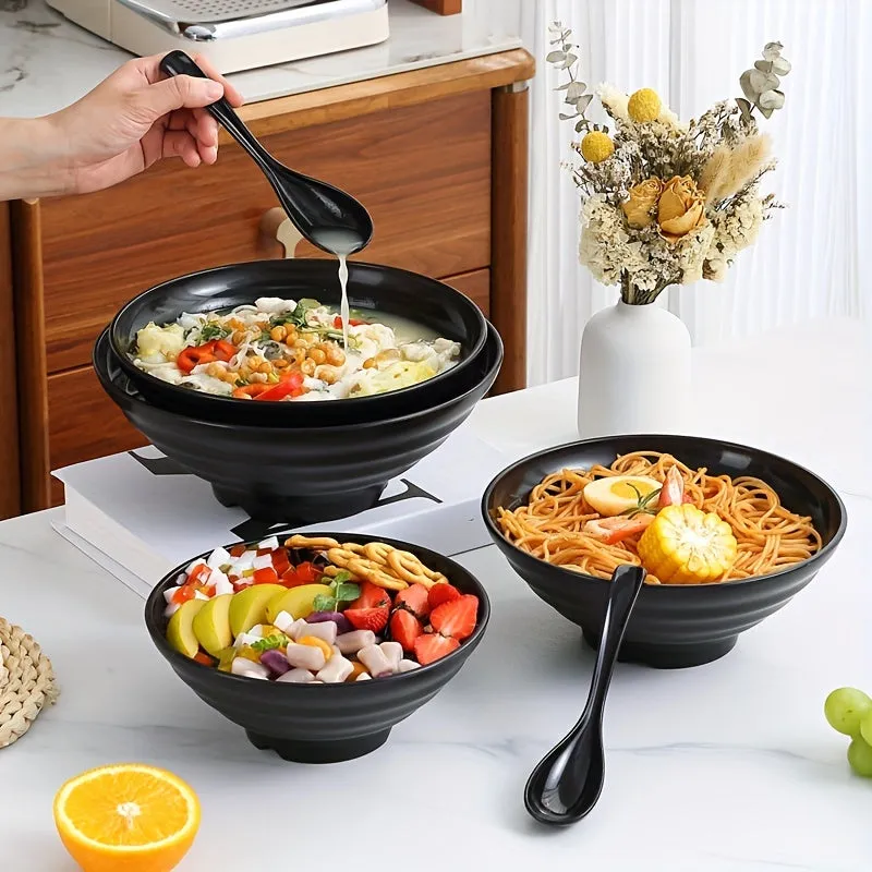 Microwave Safe Dishwasher Unbreakable Japanese Ramen Bowl Set