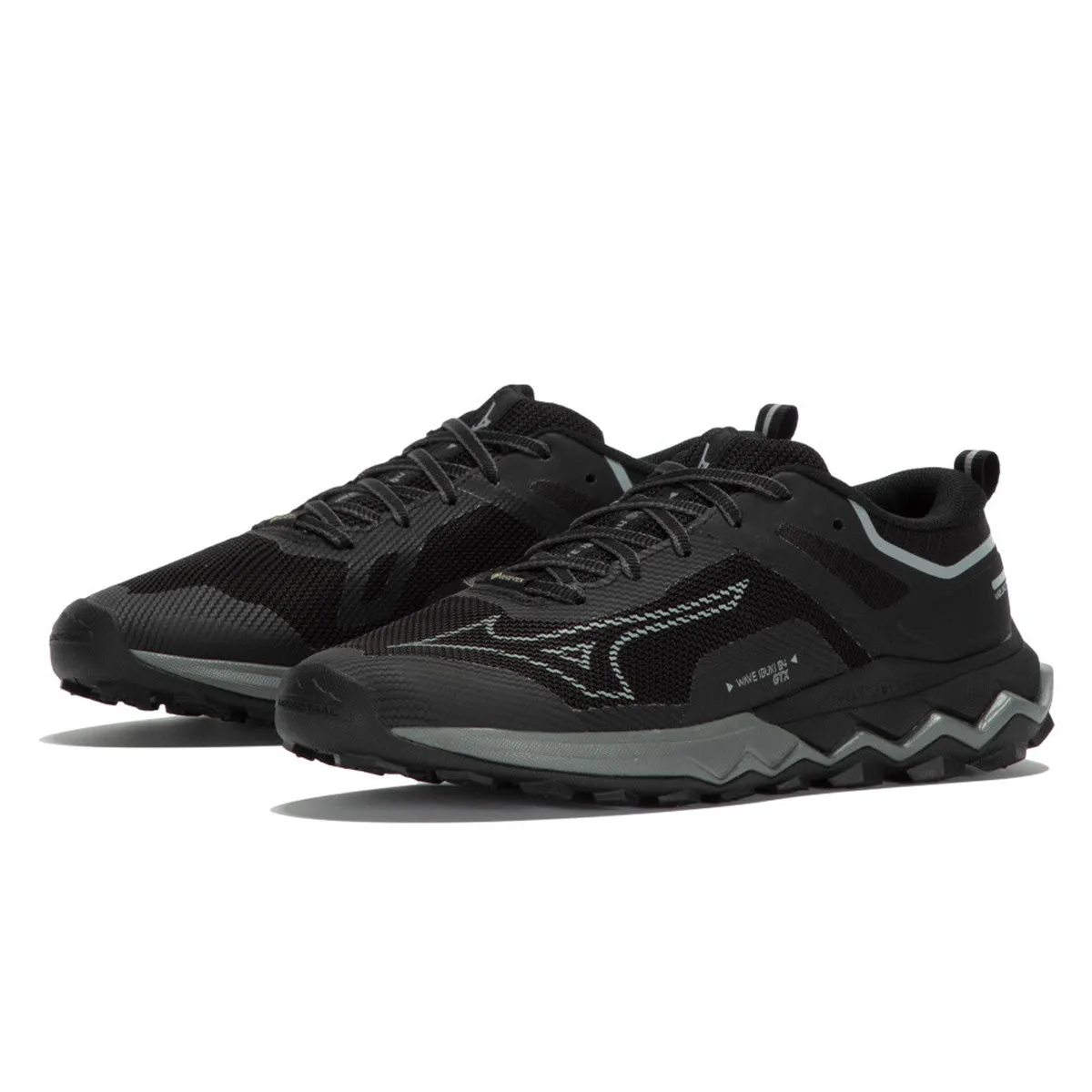 Mizuno Wave Ibuki 4 GTX Mens | Black/metallic Grey/dark Shadow