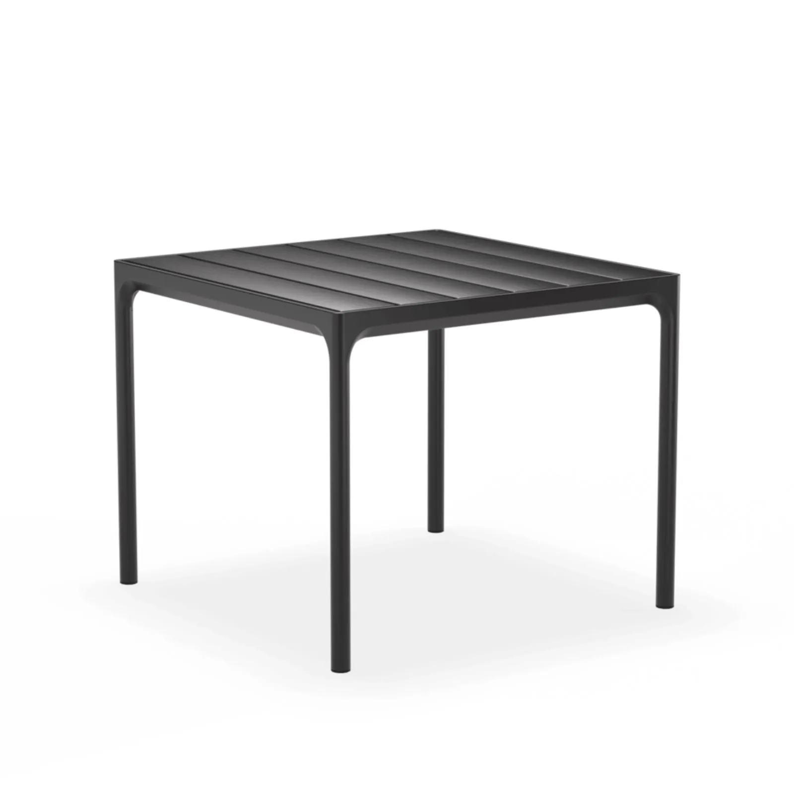 Outlet Four table - 90 x 90, Black top