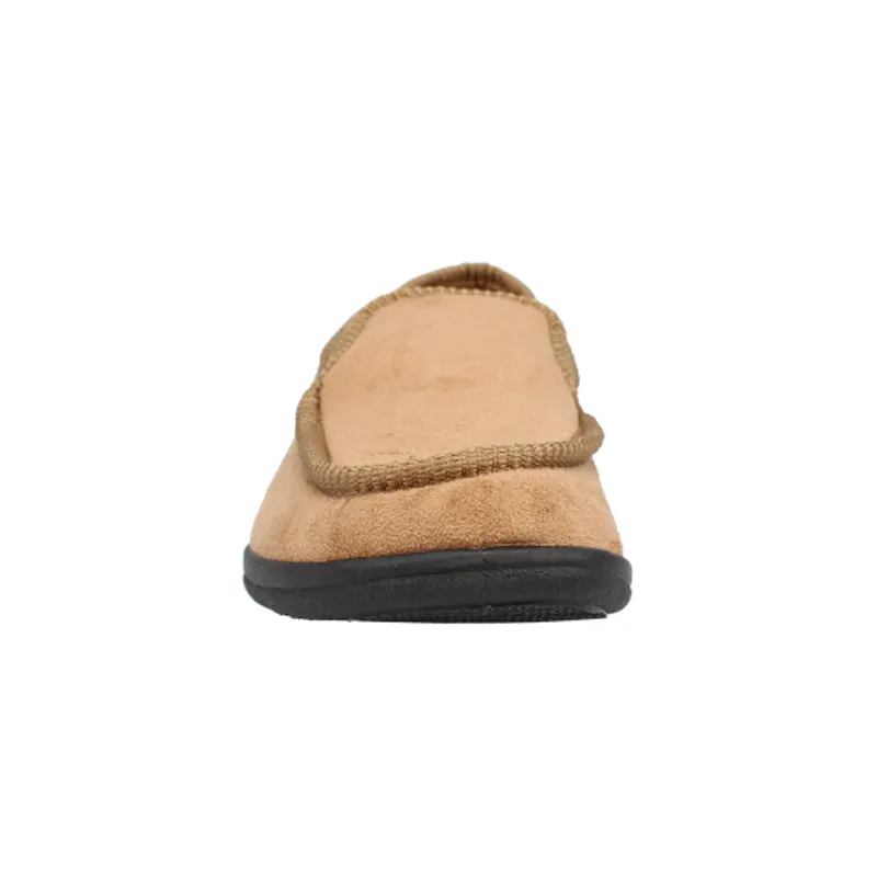 Paul Wide Fit Men's Easy Slip On Warm Lined Slipper