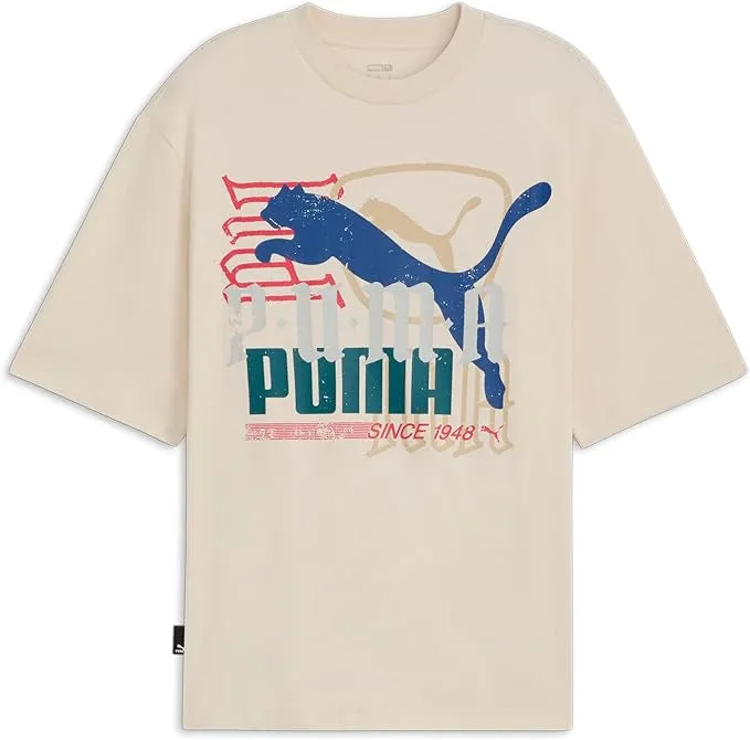 Puma CLASSIC PLAY PARIS TEE Men’s -ALPINE SNOW