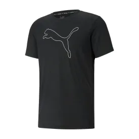 PUMA MEN PERFORMANCE CAT TEE JC TRAINING BLACK