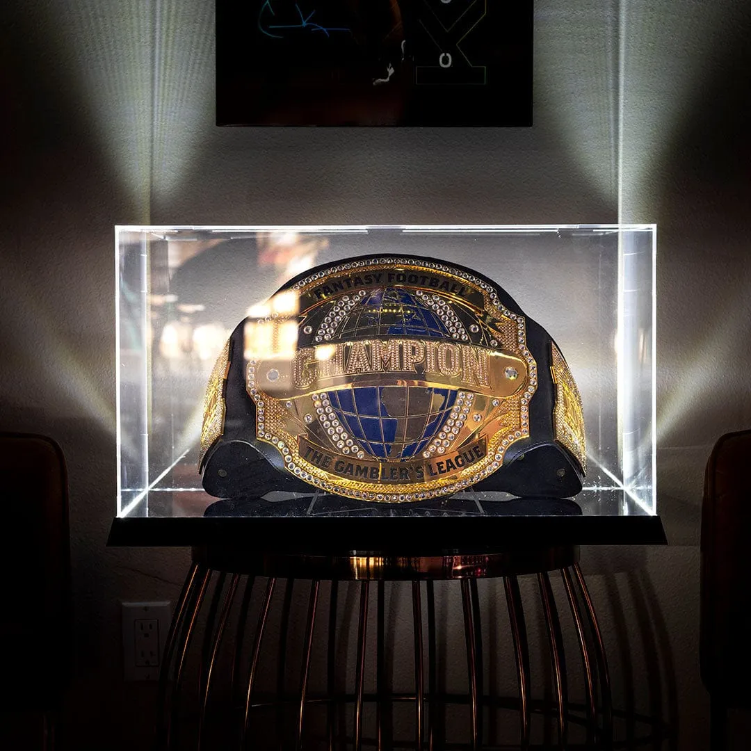 "Design Your Own" Championship Belt Acrylic Display Case