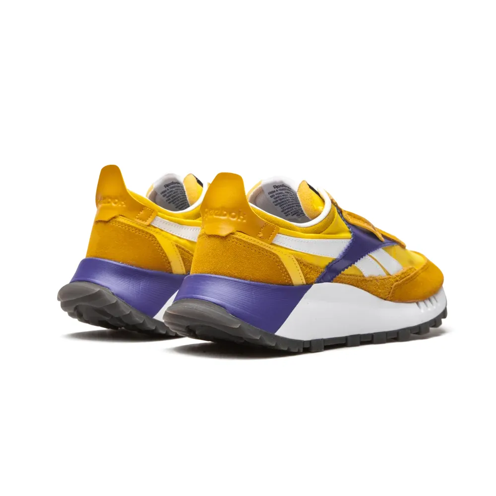 Reebok Men's Classic Leather Legacy Shoes - Collegiate Gold / Bright Yellow / Royal Dark Blue