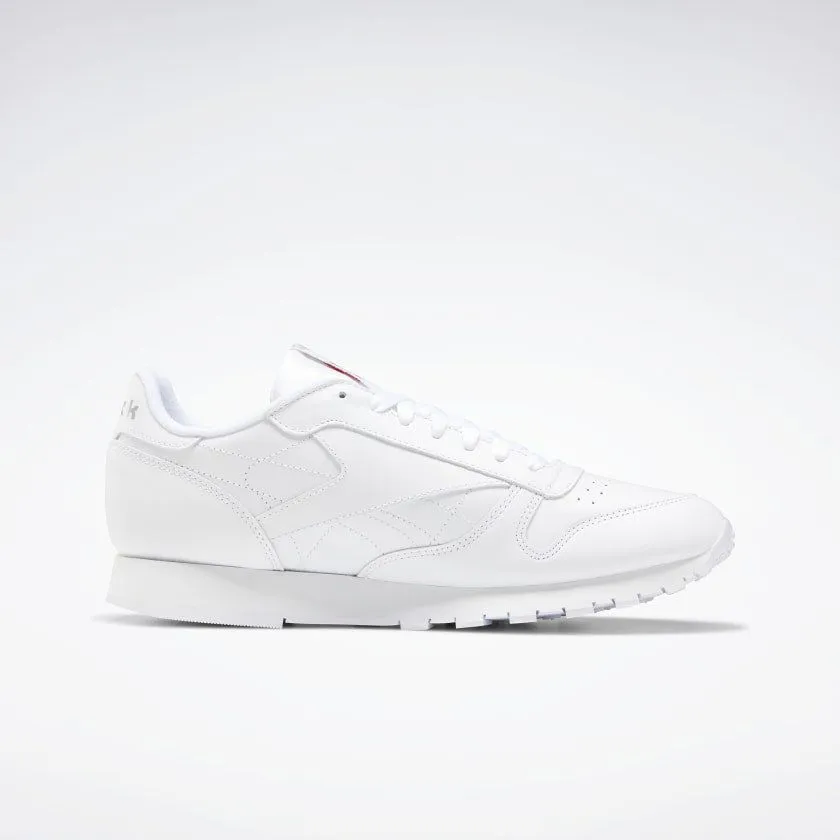 Reebok Men's Classic Leather Shoes - White / Grey