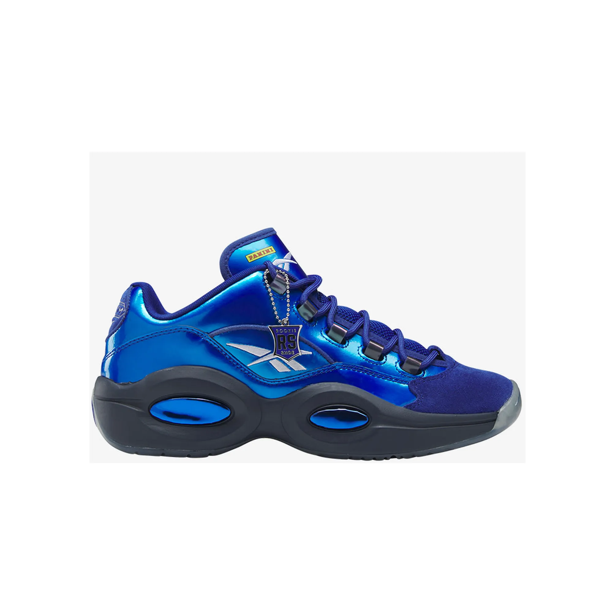 Reebok Men's Panini Question Low Shoes - Classic Cobalt Blue / Black