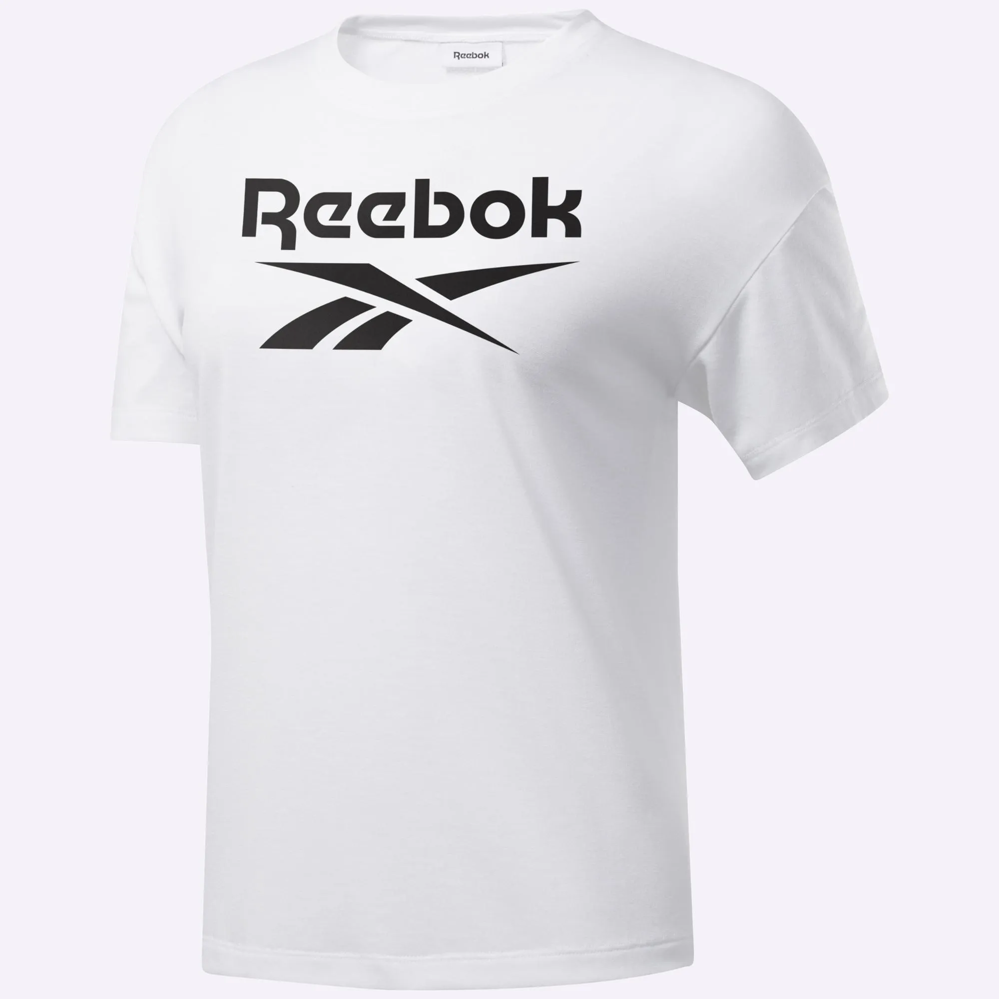 Reebok - Women's Workout Ready Supremium Logo Tee - WHITE