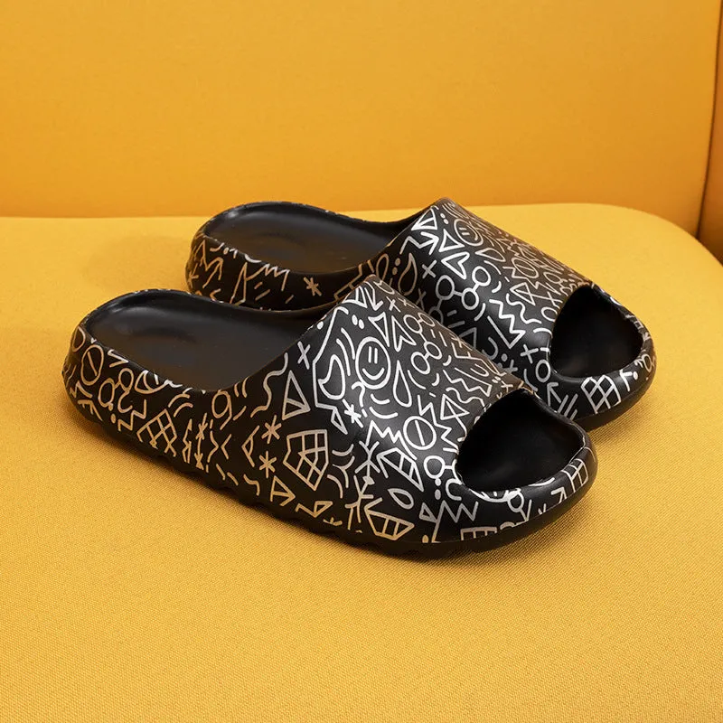 Unisex Indoor Outdoor Custom Slippers