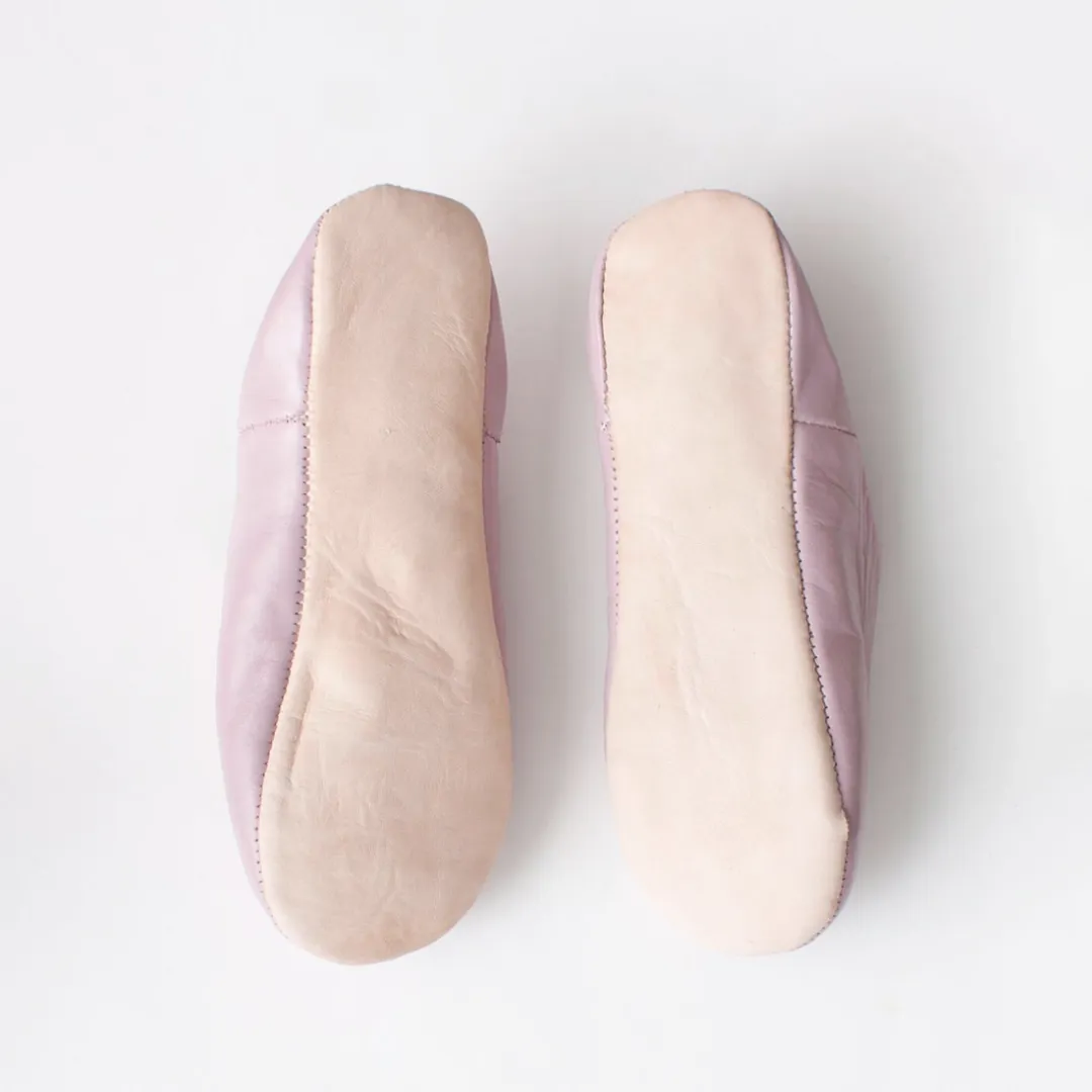 Vintage Pink Medium Babouche Slippers