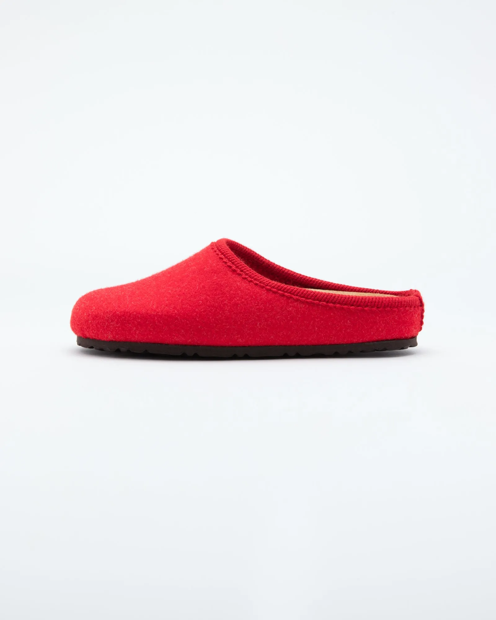 Women's Nebraska Wool Clogs Red