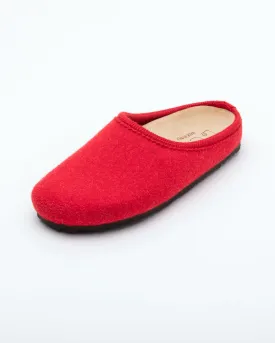 Women's Nebraska Wool Clogs Red