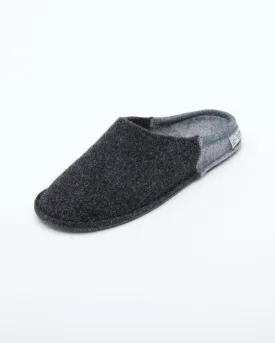 Women's Nuvola Bico Wool Slipper Charcoal