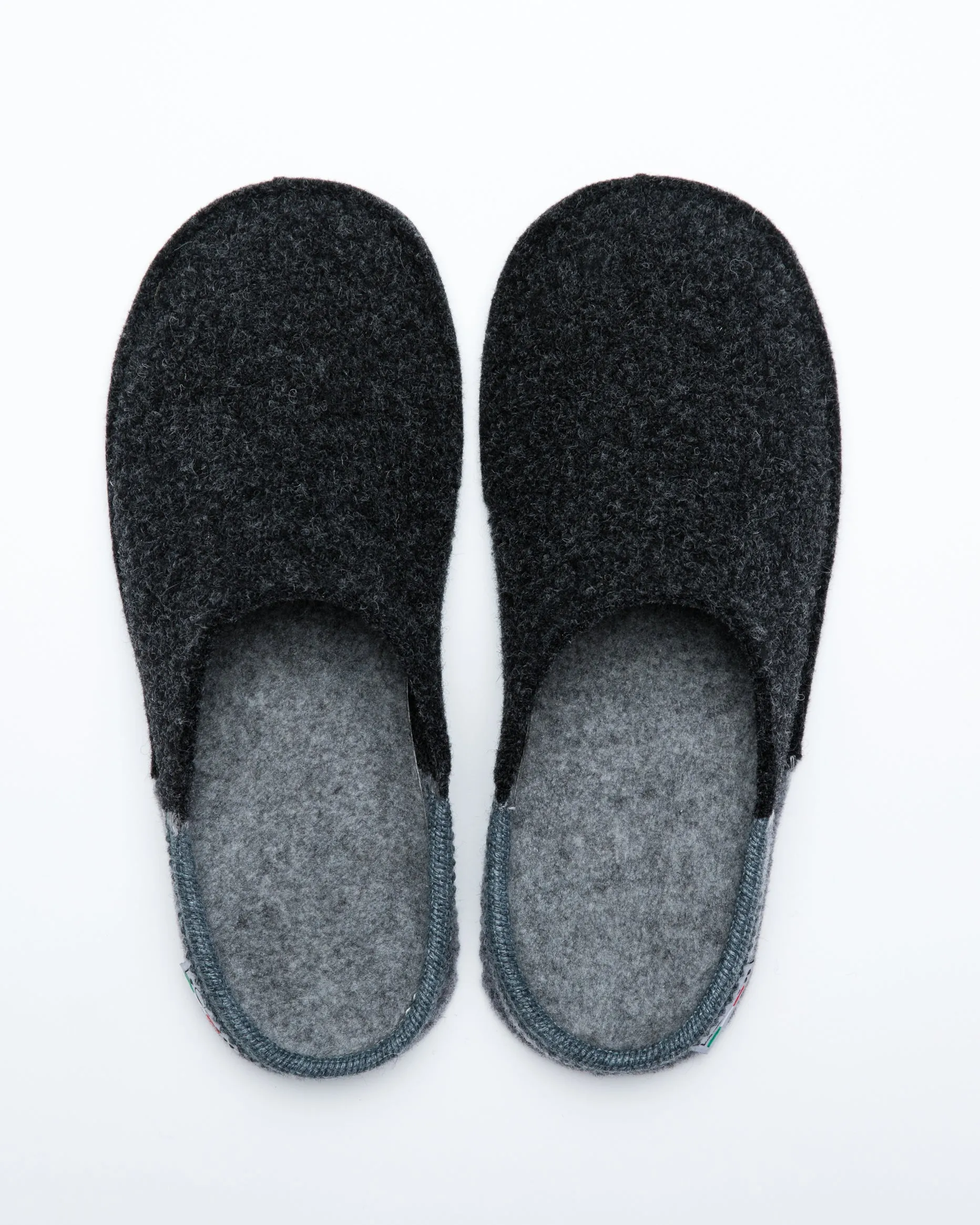 Women's Nuvola Bico Wool Slipper Charcoal