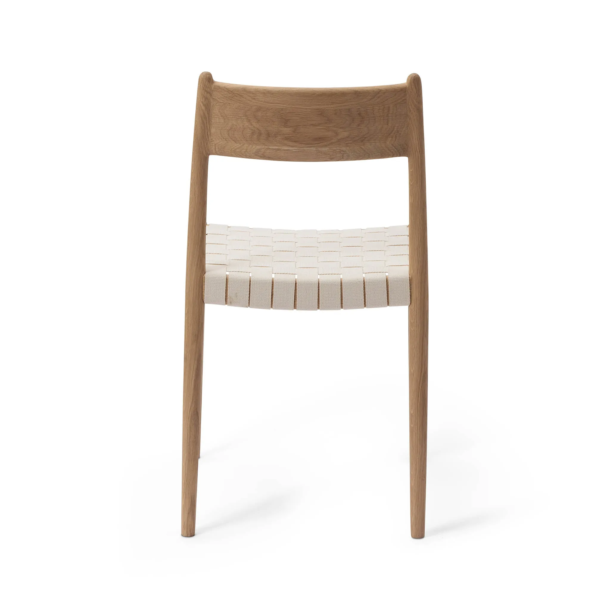 Zenica Dining Chair (Set of 2) [Light Oiled Oak & Natural white]